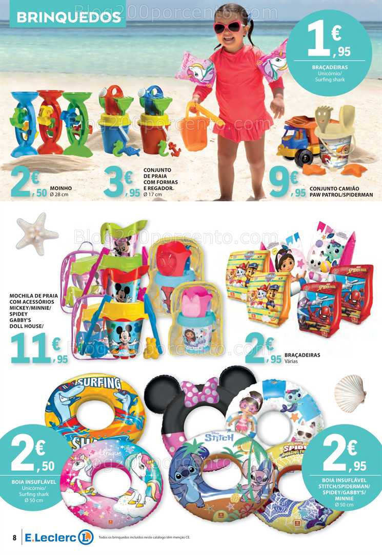 Antevisão Folheto E-LELCERC Especial Praia e Verão Promoções de 10 a 29 junho all