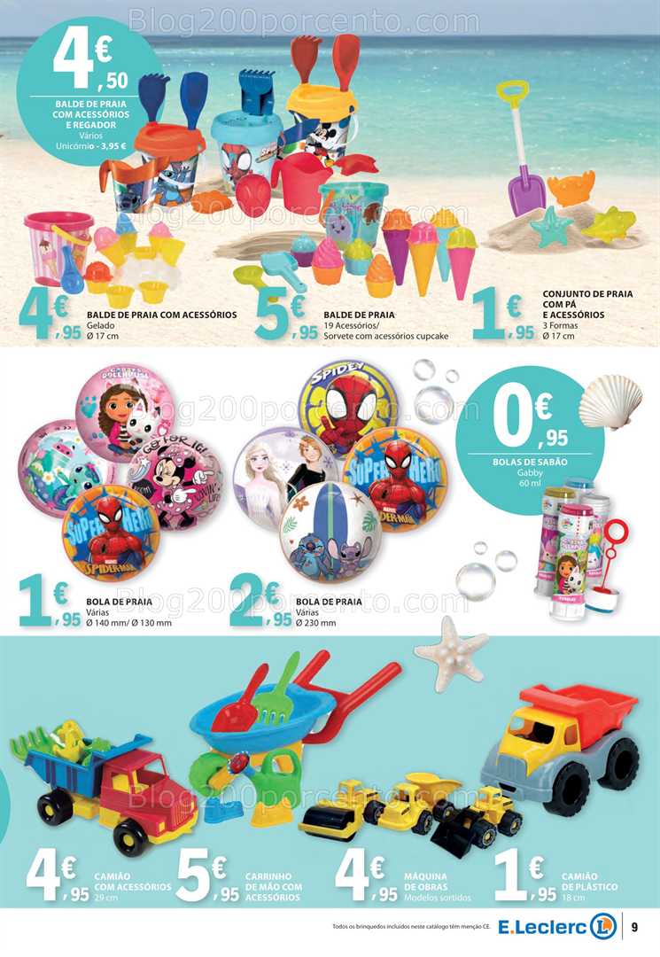 Antevisão Folheto E-LELCERC Especial Praia e Verão Promoções de 10 a 29 junho all