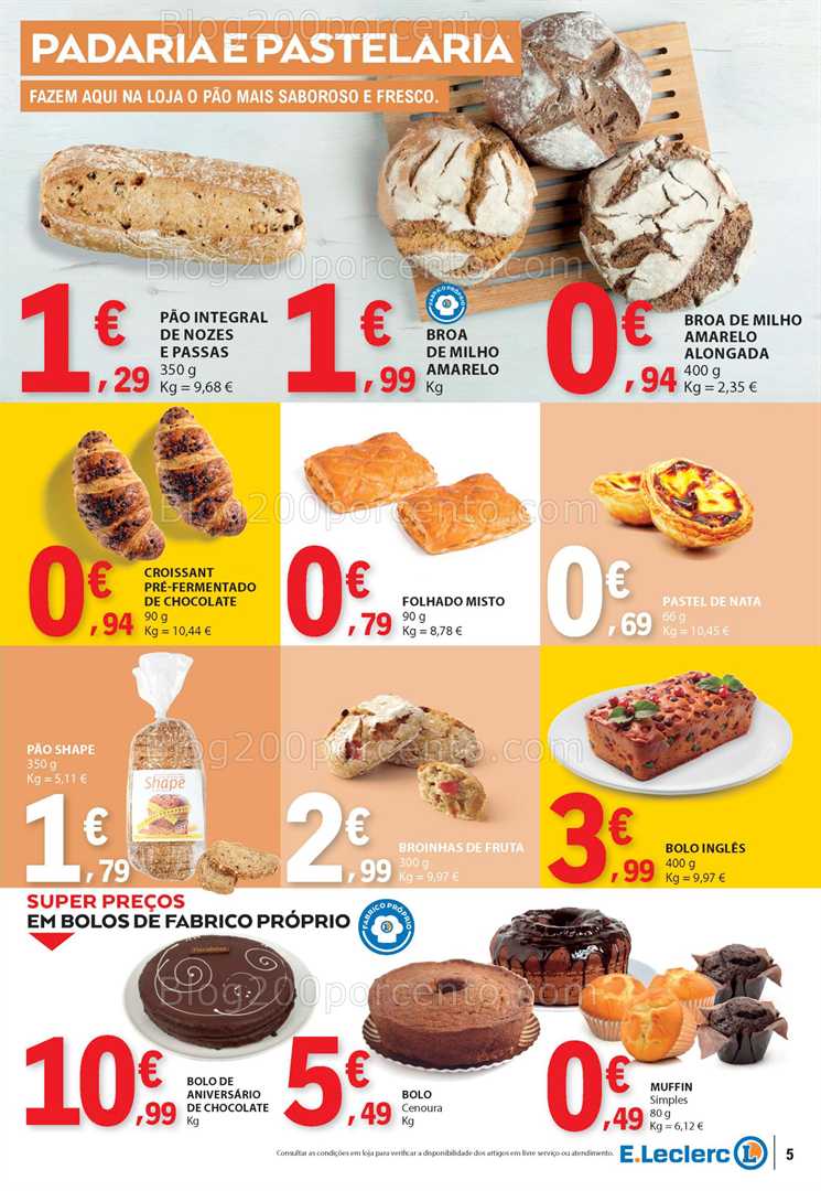 Antevisão Folheto E-LECLERC Promoções de 5 a 11 junho all