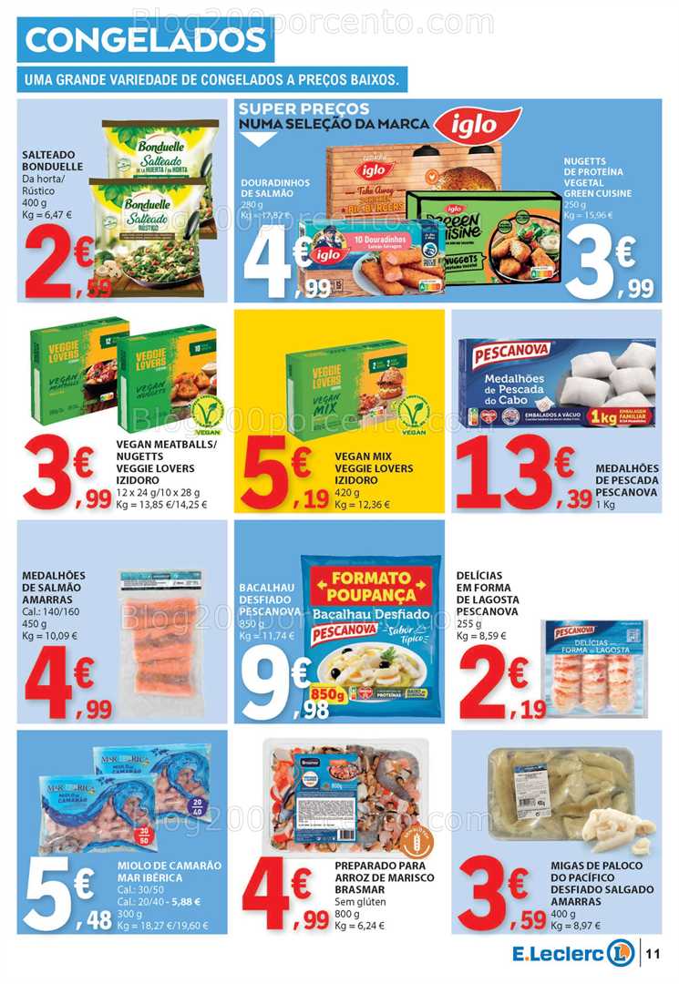 Antevisão Folheto E-LECLERC Promoções de 5 a 11 junho all