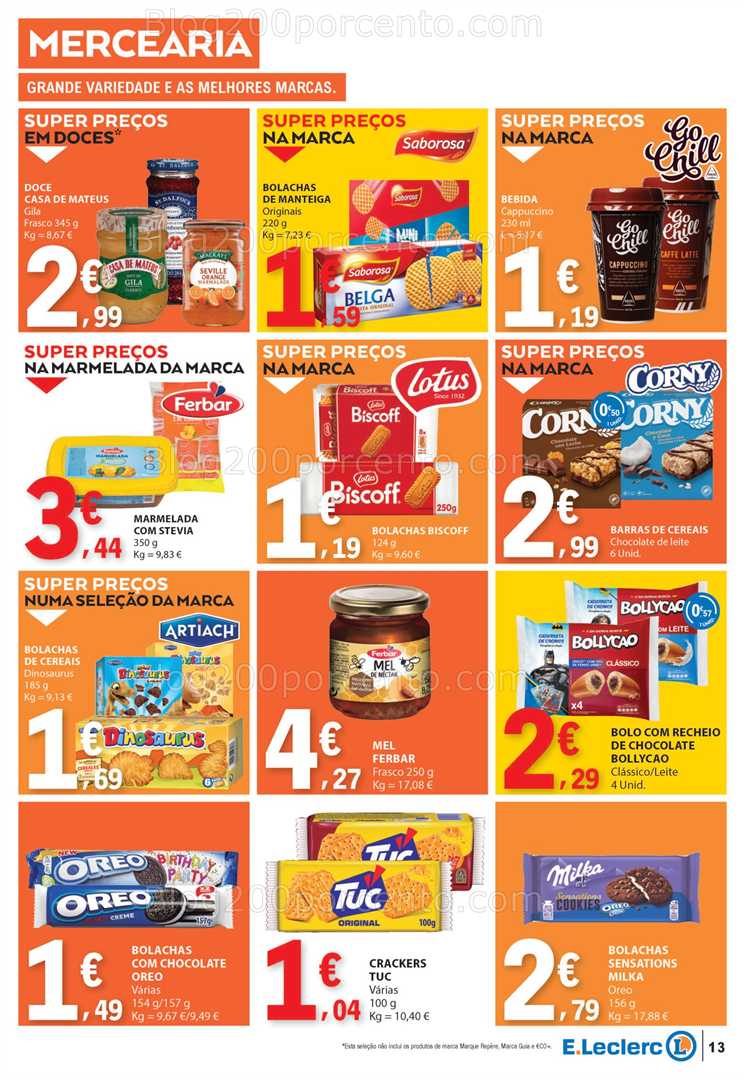 Antevisão Folheto E-LECLERC Promoções de 5 a 11 junho all