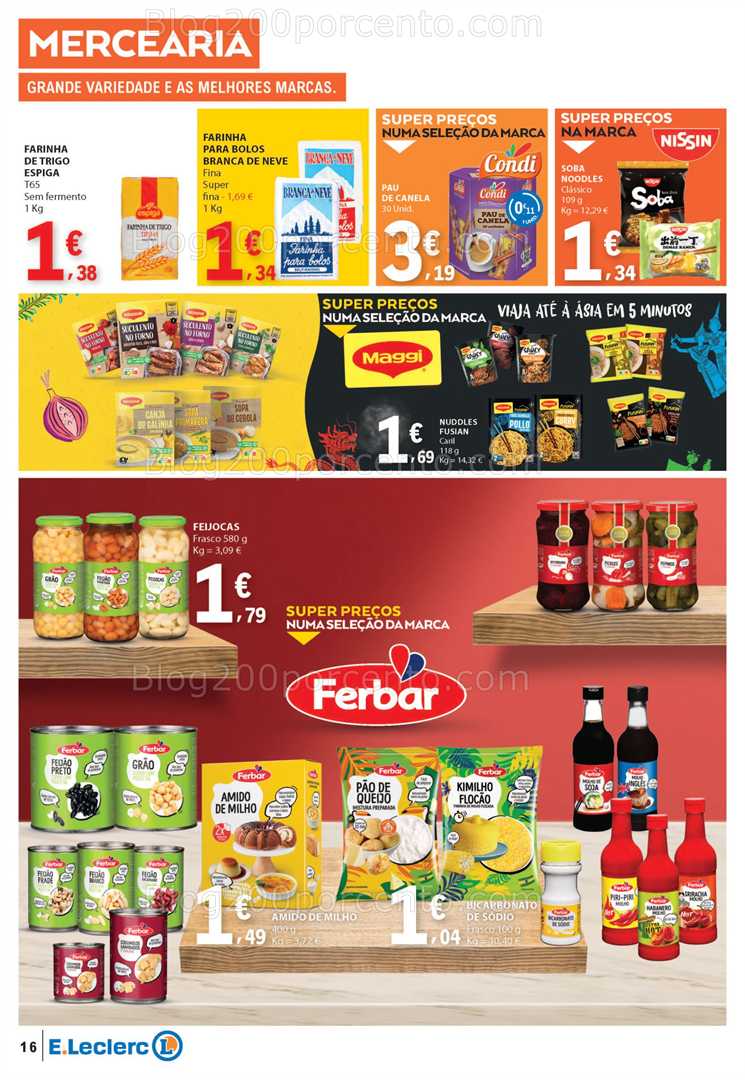 Antevisão Folheto E-LECLERC Promoções de 5 a 11 junho all