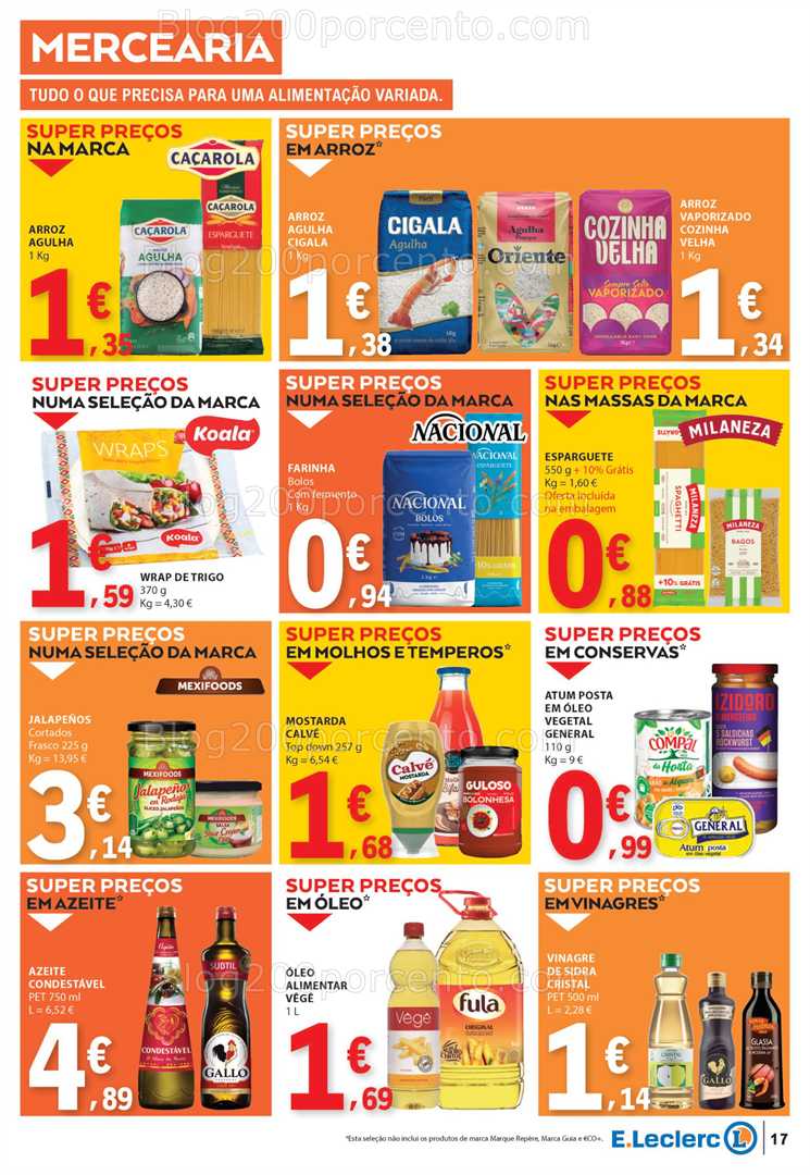 Antevisão Folheto E-LECLERC Promoções de 5 a 11 junho all