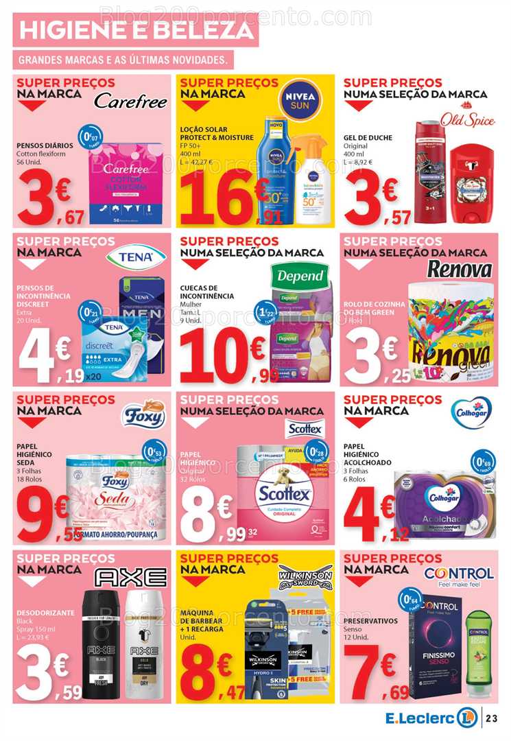 Antevisão Folheto E-LECLERC Promoções de 5 a 11 junho all