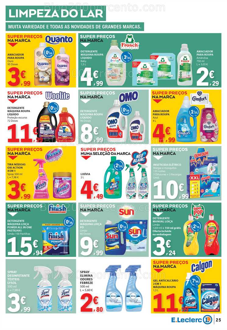 Antevisão Folheto E-LECLERC Promoções de 5 a 11 junho all