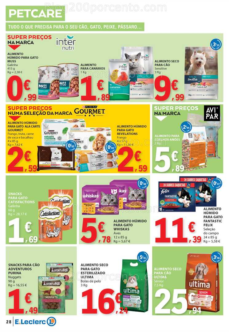 Antevisão Folheto E-LECLERC Promoções de 5 a 11 junho all