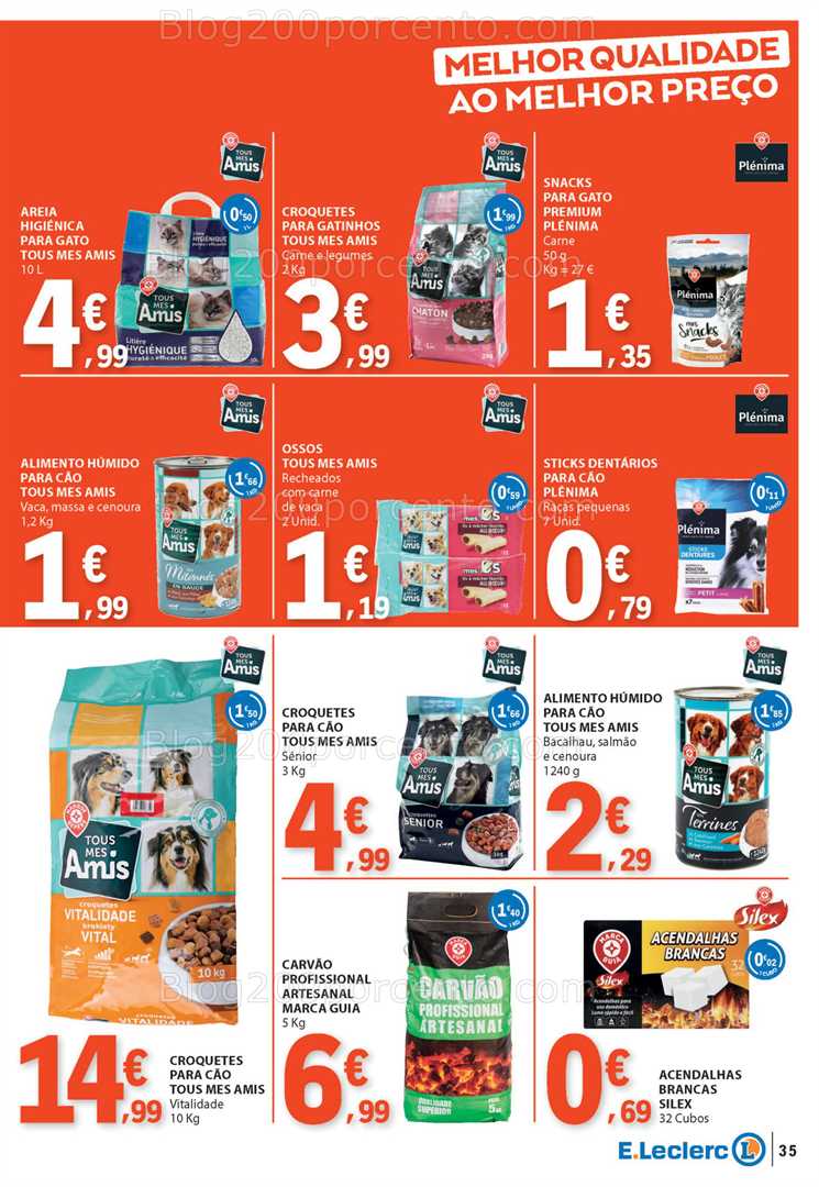 Antevisão Folheto E-LECLERC Promoções de 5 a 11 junho marca própria