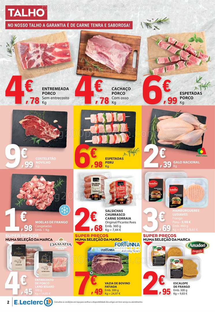 Antevisão Folheto E-LECLERC Promoções de 12 a 18 junho all