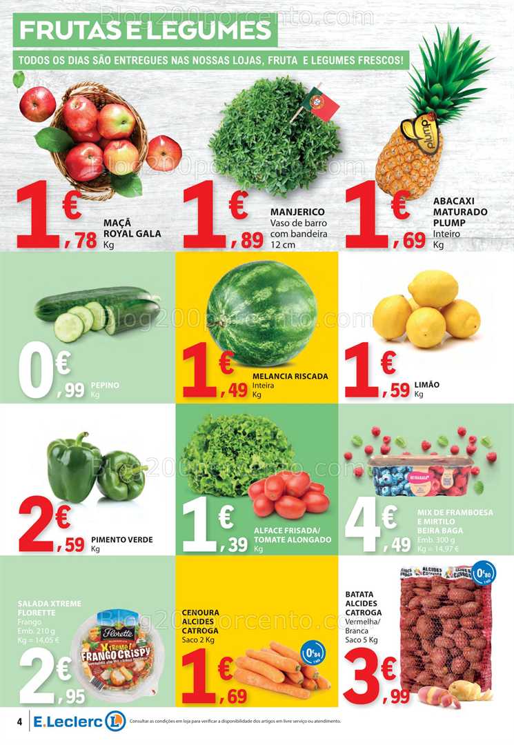 Antevisão Folheto E-LECLERC Promoções de 12 a 18 junho all