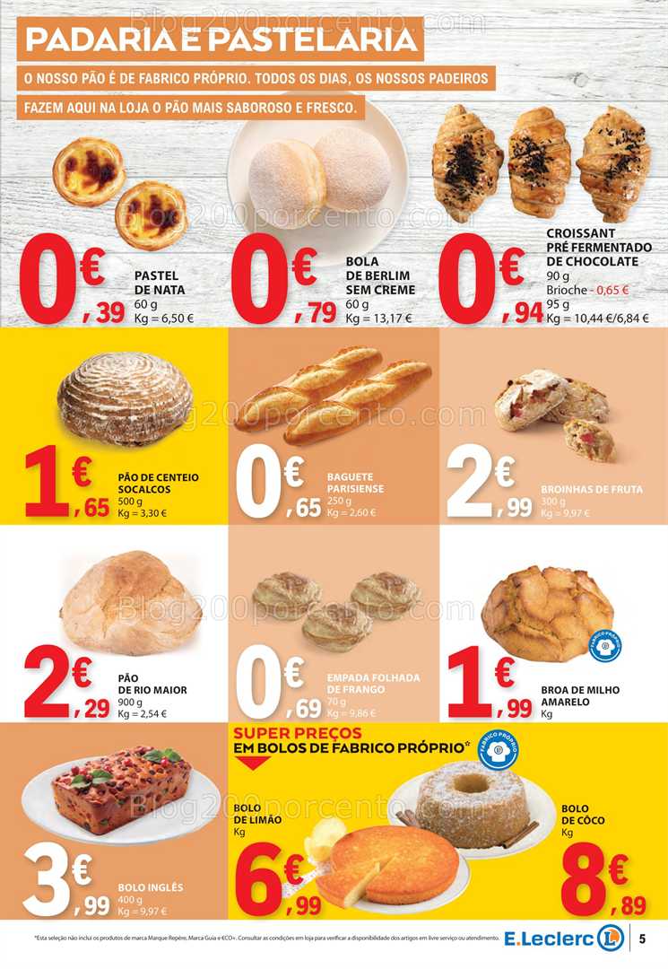 Antevisão Folheto E-LECLERC Promoções de 12 a 18 junho all