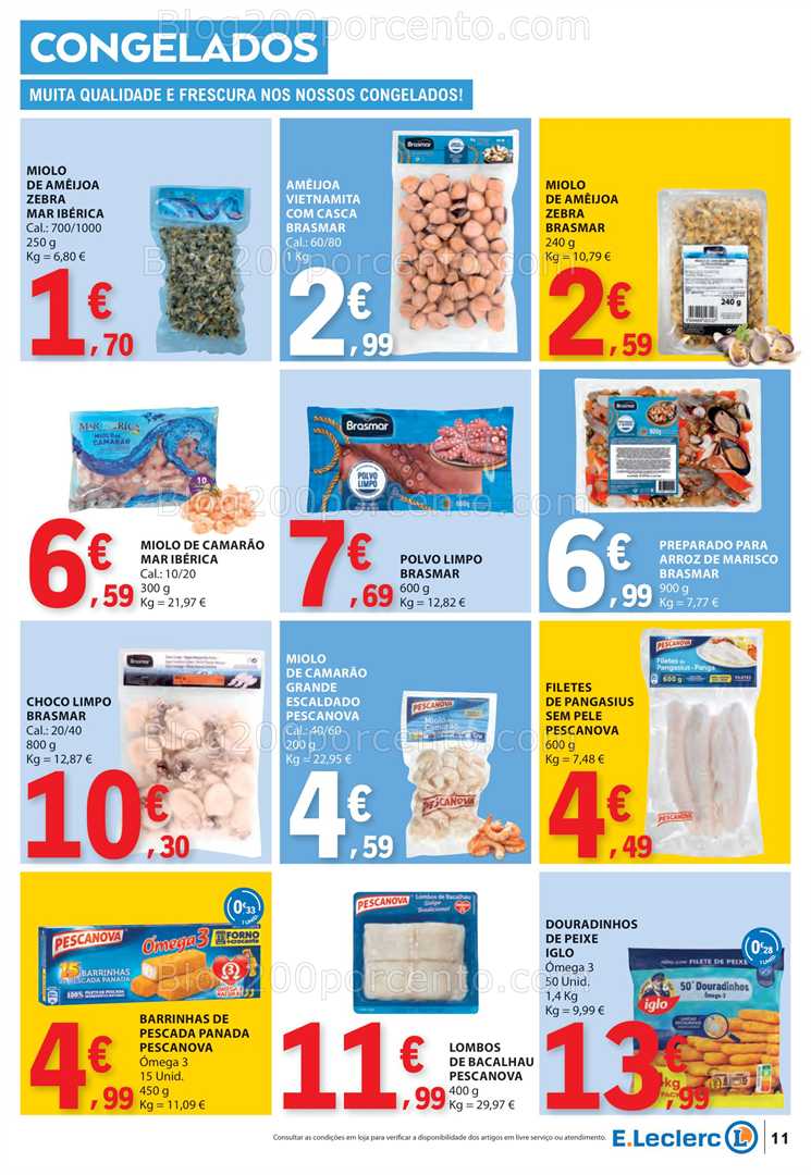 Antevisão Folheto E-LECLERC Promoções de 12 a 18 junho all