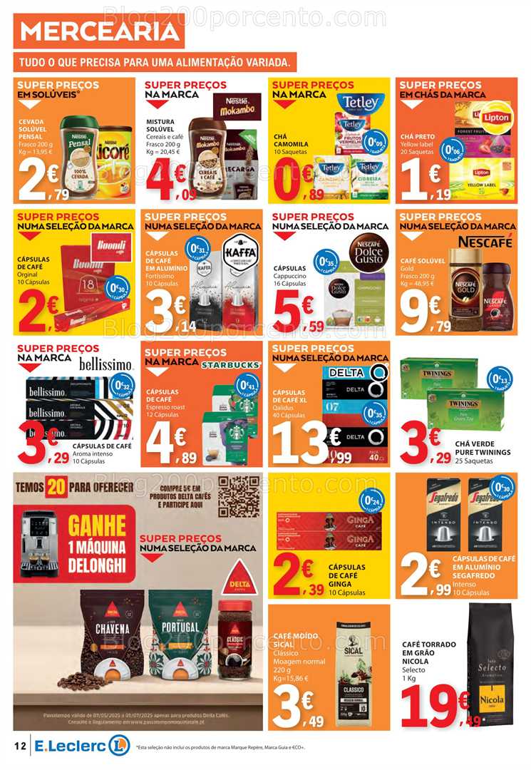 Antevisão Folheto E-LECLERC Promoções de 12 a 18 junho all