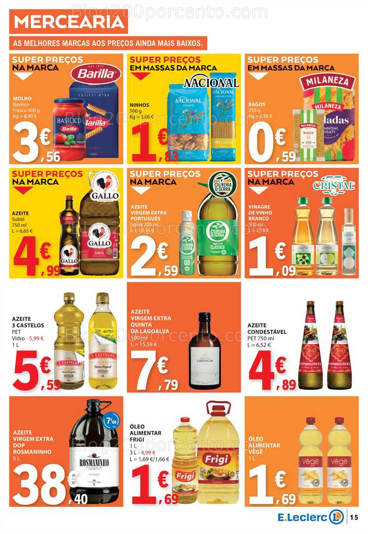 Antevisão Folheto E-LECLERC Promoções de 12 a 18 junho all