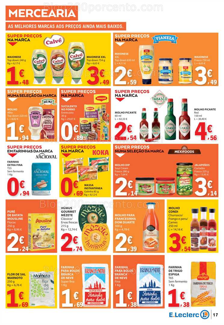 Antevisão Folheto E-LECLERC Promoções de 12 a 18 junho all