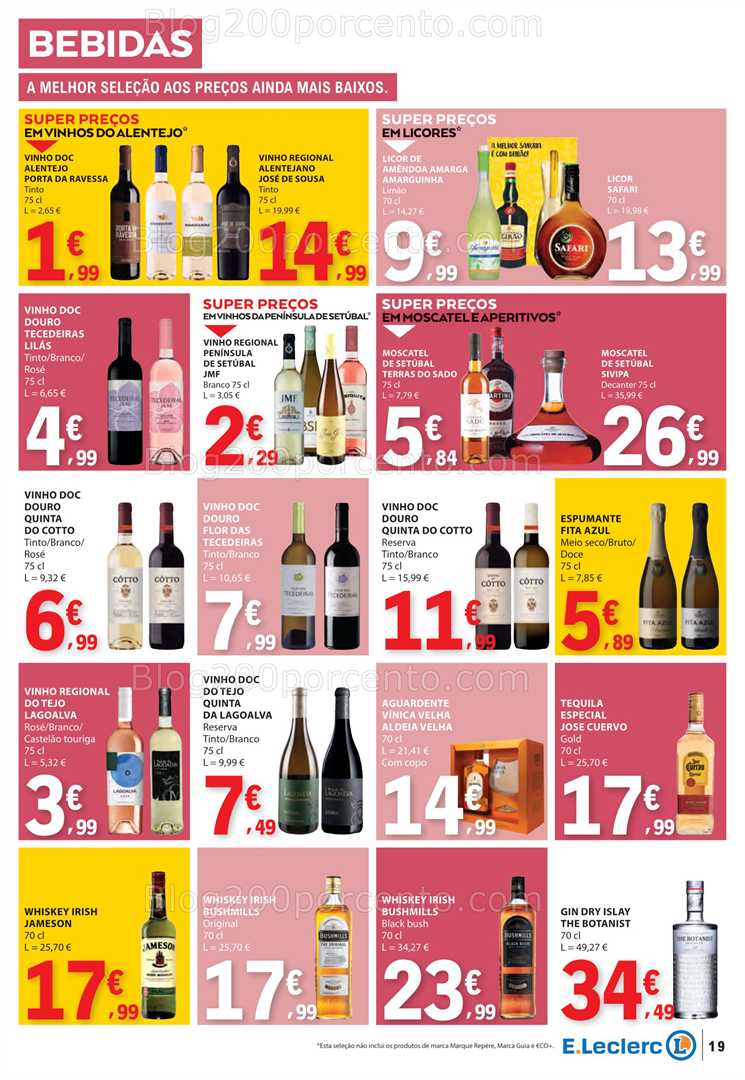 Antevisão Folheto E-LECLERC Promoções de 12 a 18 junho all