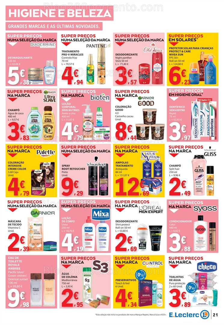 Antevisão Folheto E-LECLERC Promoções de 12 a 18 junho all