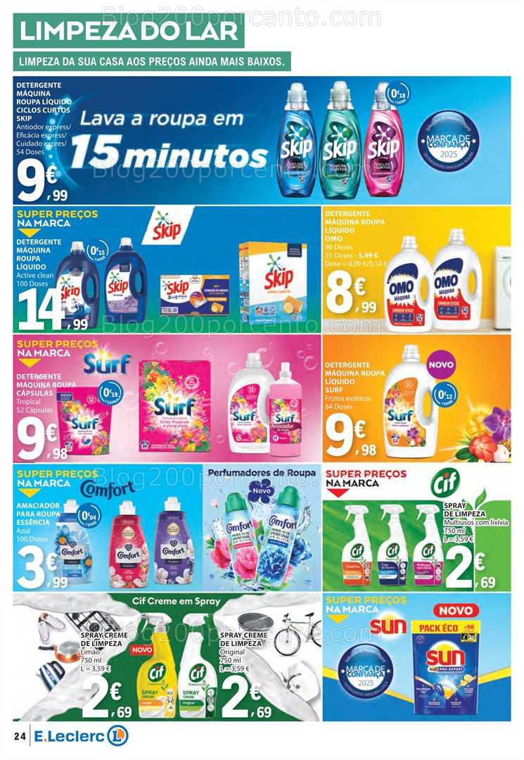 Antevisão Folheto E-LECLERC Promoções de 12 a 18 junho all