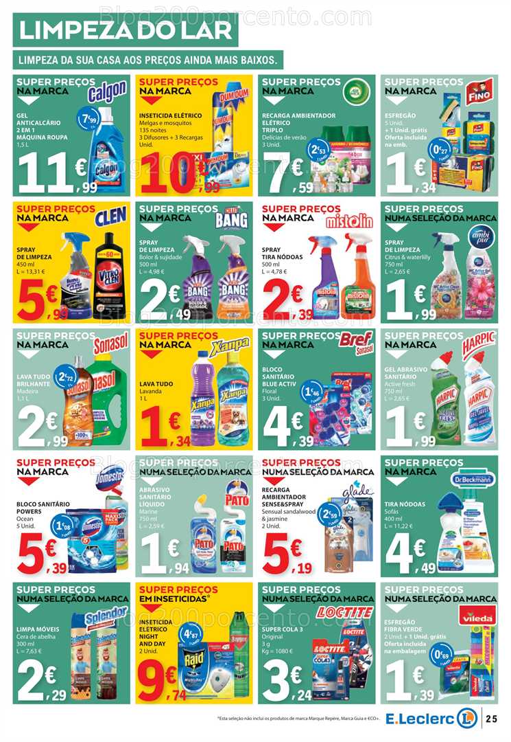 Antevisão Folheto E-LECLERC Promoções de 12 a 18 junho all