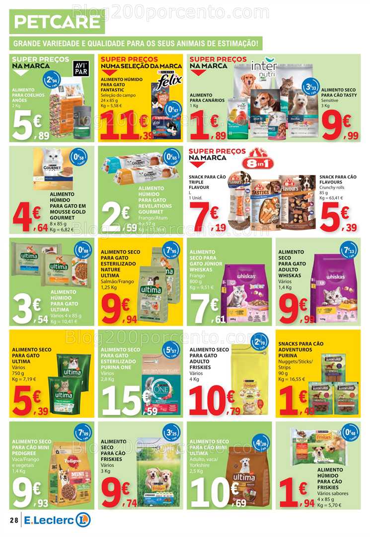 Antevisão Folheto E-LECLERC Promoções de 12 a 18 junho all