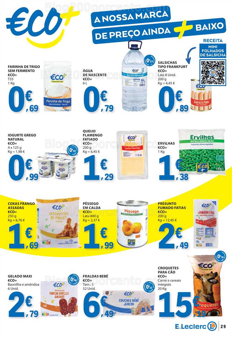 Antevisão Folheto E-LECLERC Promoções de 12 a 18 junho all