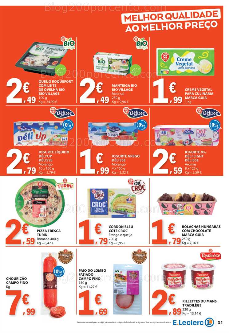 Antevisão Folheto E-LECLERC Promoções de 12 a 18 junho all