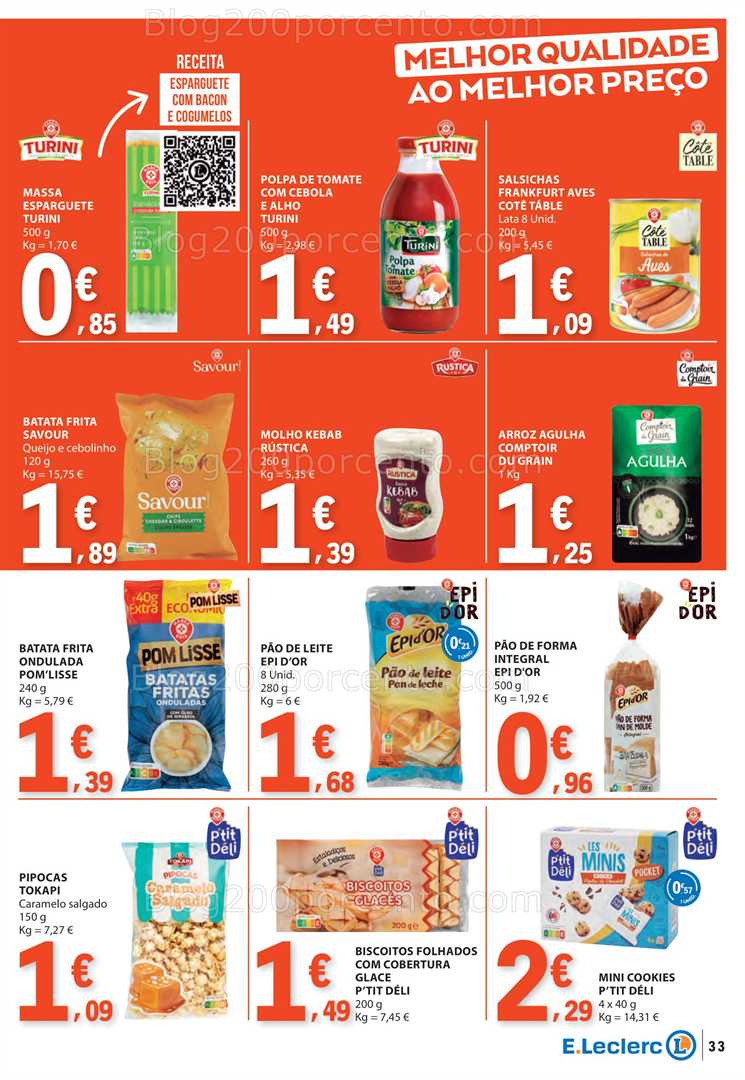 Antevisão Folheto E-LECLERC Promoções de 12 a 18 junho all