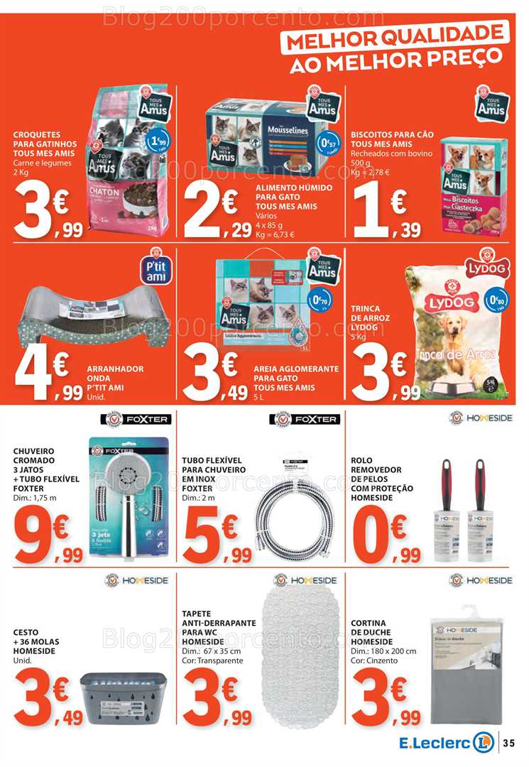 Antevisão Folheto E-LECLERC Promoções de 12 a 18 junho all