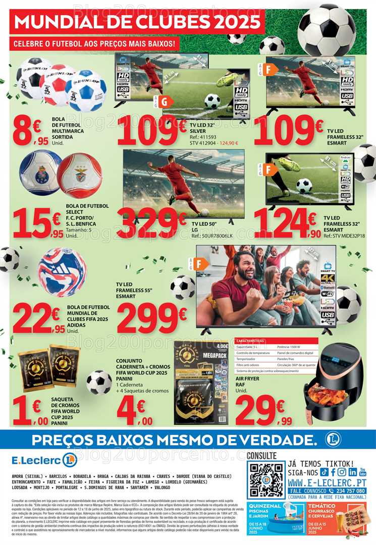 Antevisão Folheto E-LECLERC Promoções de 12 a 18 junho all