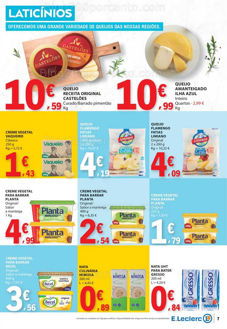 Antevisão Folheto E-LECLERC Promoções de 19 a 25 junho all