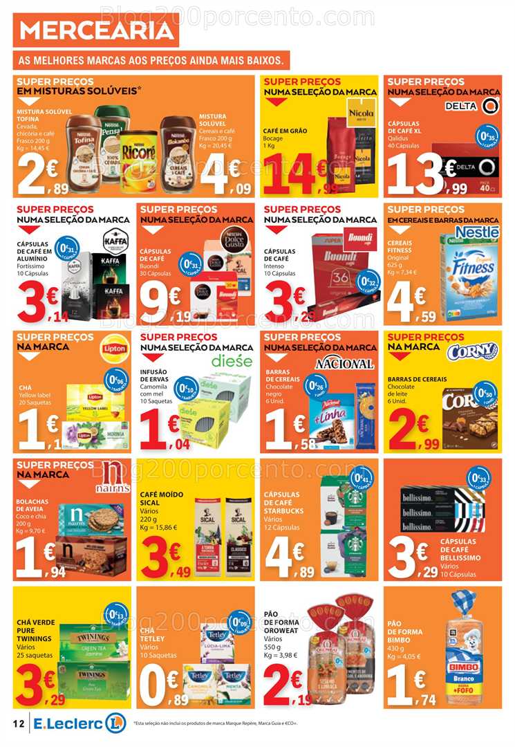 Antevisão Folheto E-LECLERC Promoções de 19 a 25 junho all