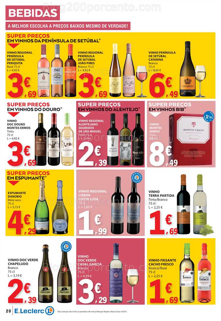 Antevisão Folheto E-LECLERC Promoções de 19 a 25 junho all