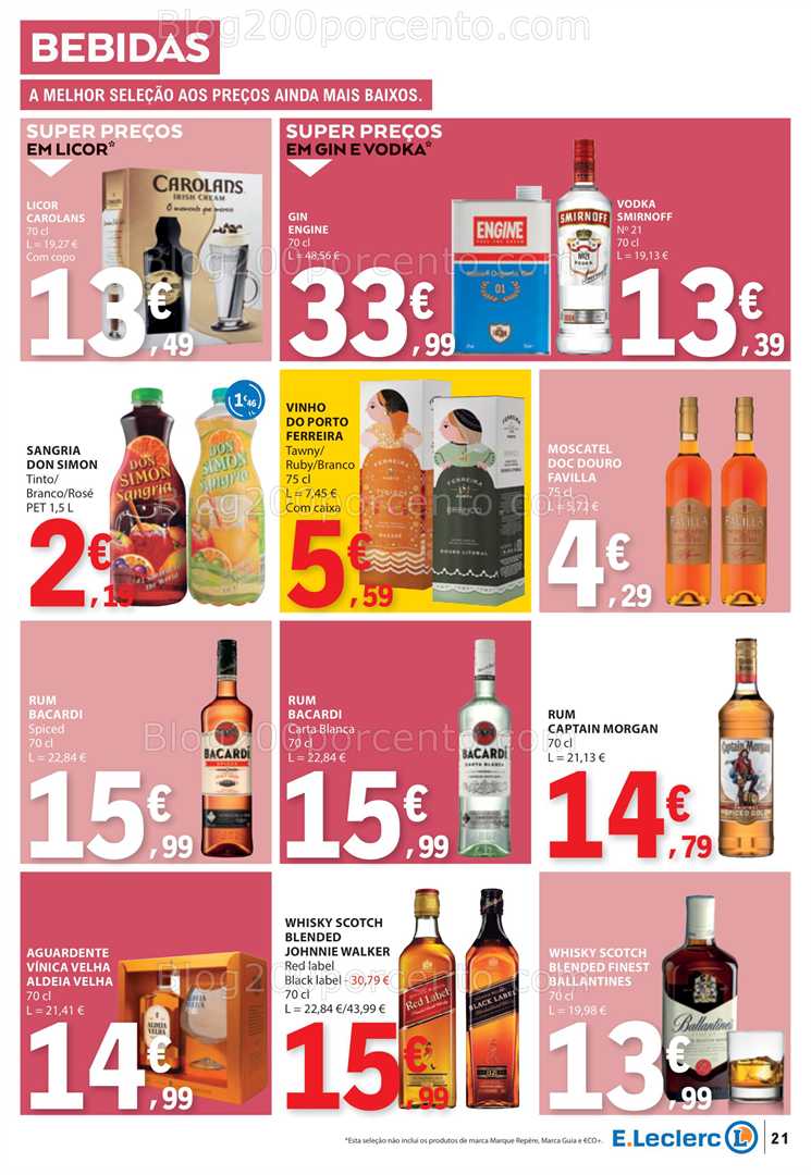 Antevisão Folheto E-LECLERC Promoções de 19 a 25 junho all