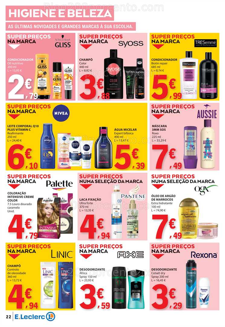 Antevisão Folheto E-LECLERC Promoções de 19 a 25 junho all