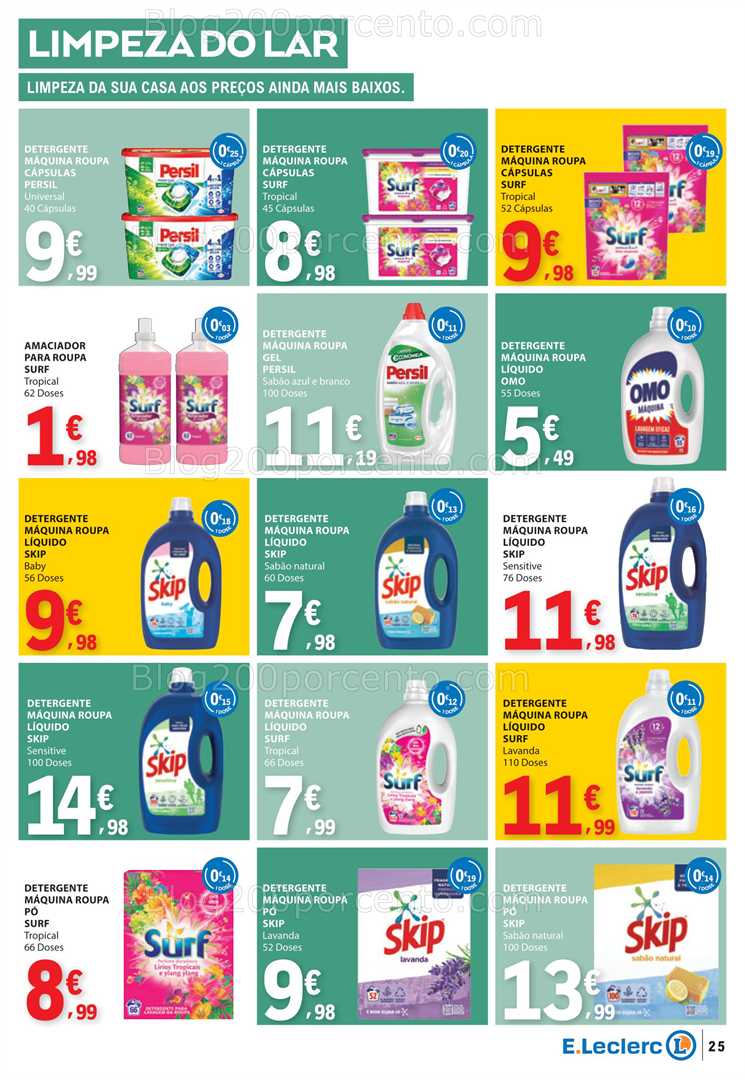Antevisão Folheto E-LECLERC Promoções de 19 a 25 junho all