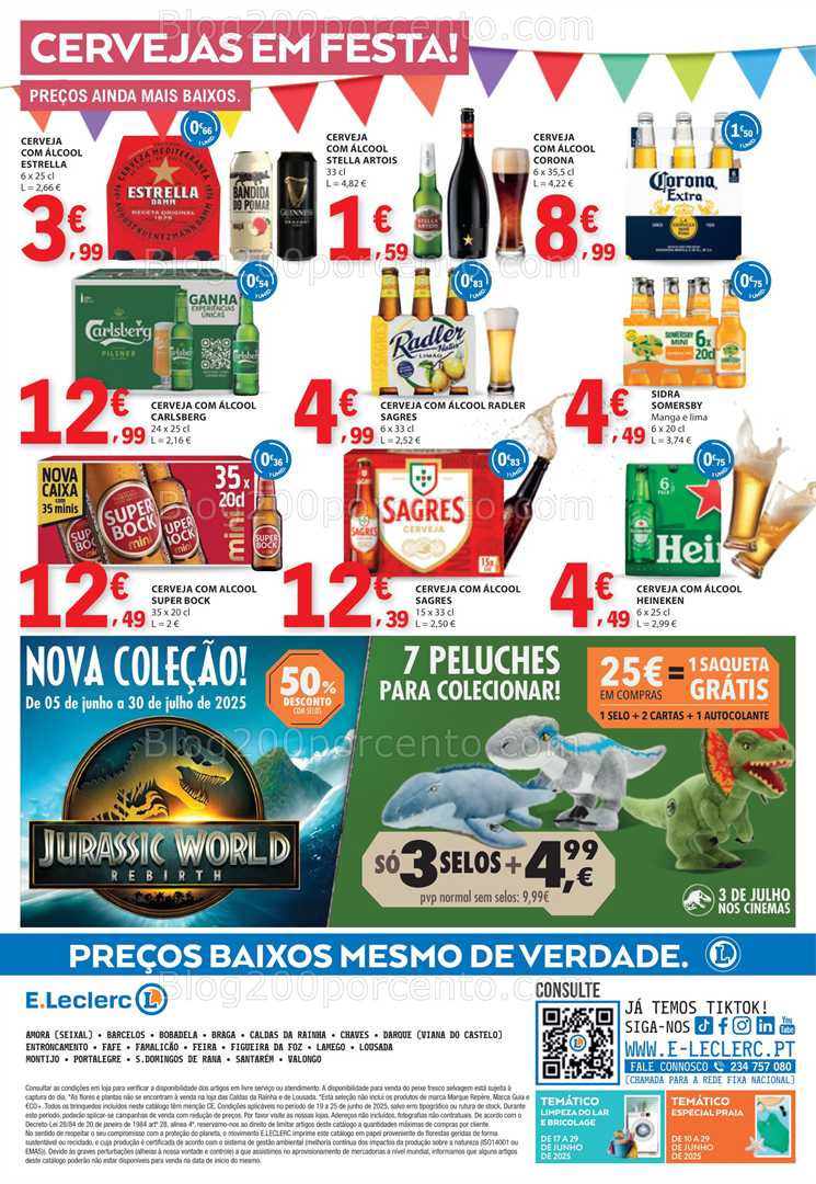 Antevisão Folheto E-LECLERC Promoções de 19 a 25 junho all