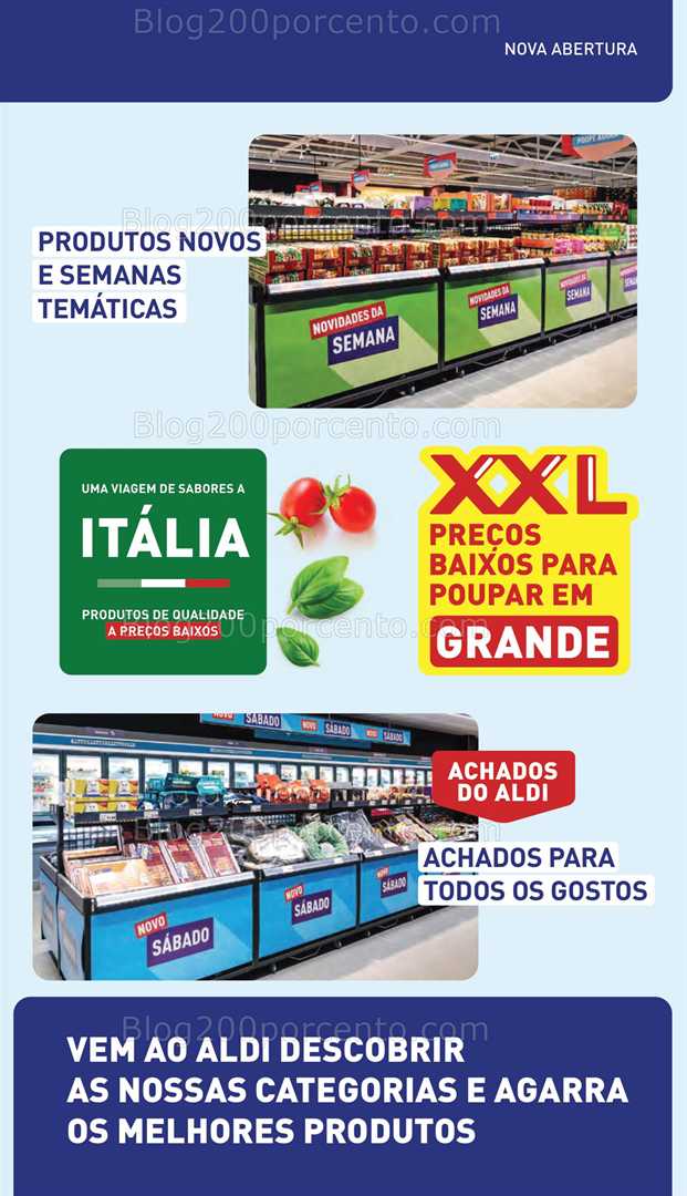 Antevisão Folheto ALDI Aberturas Promoções de 5 a 10 junho all