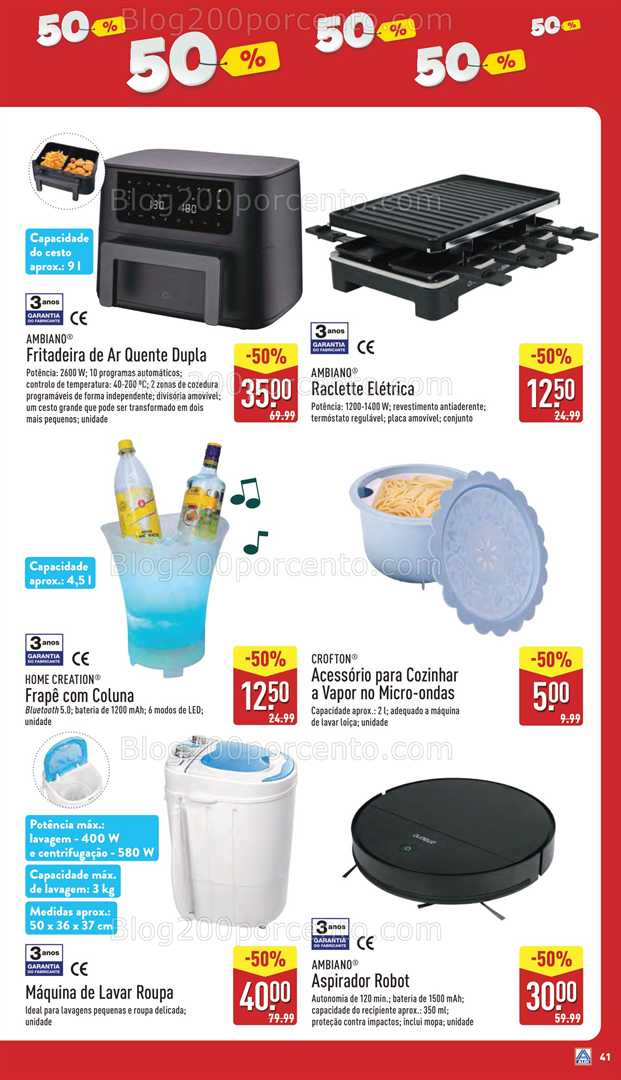 Antevisão Folheto ALDI Saldos de Abertura Promoções de 5 a 10 junho saldos