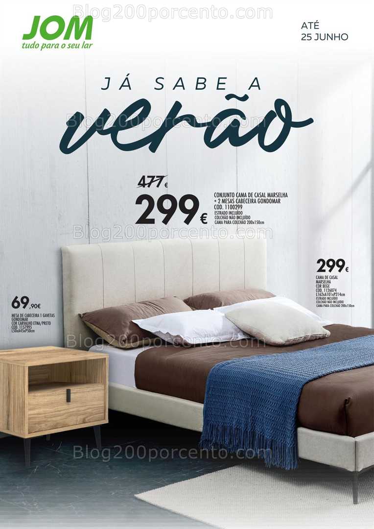 Antevisão Folheto JOM Verão Promoções de 6 a 25 junho all