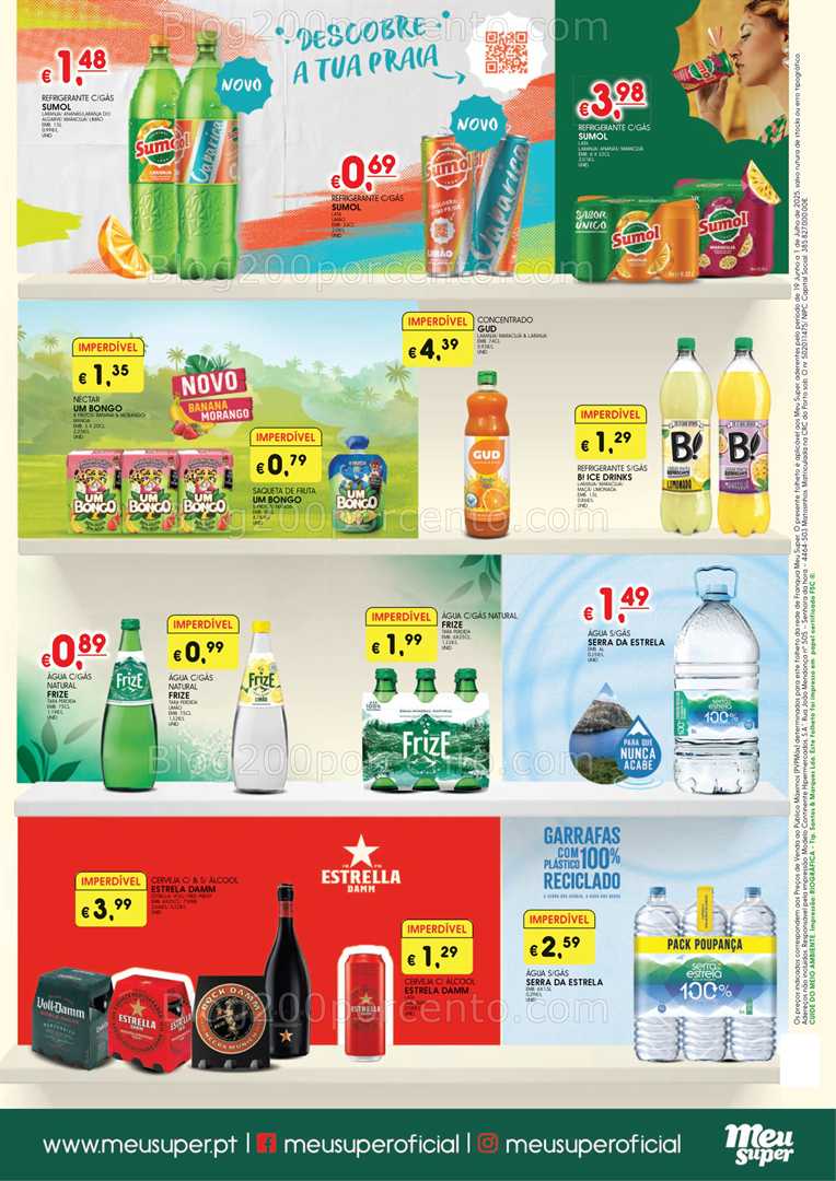 Antevisão Folheto MEU SUPER Extra Promoções até 1 julho all