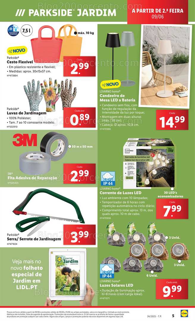 Antevisão Folheto LIDL Bazar Promoções de 9 a 19 junho - Edição Digital all