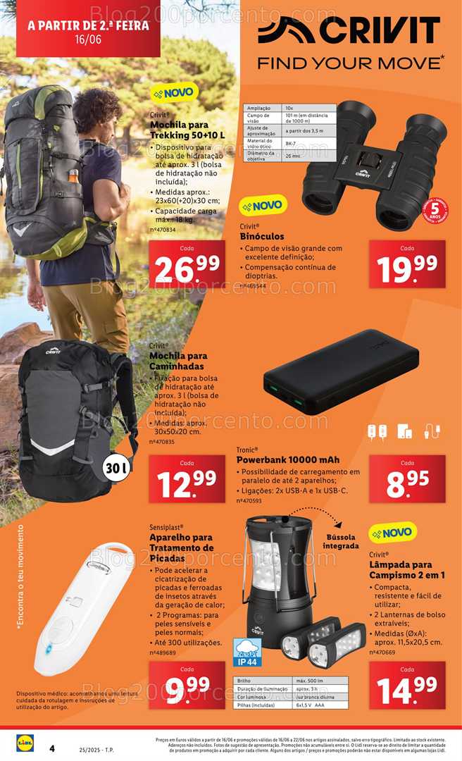 Antevisão Folheto LIDL Bazar Promoções de 16 a 26 junho - Edição Digital all