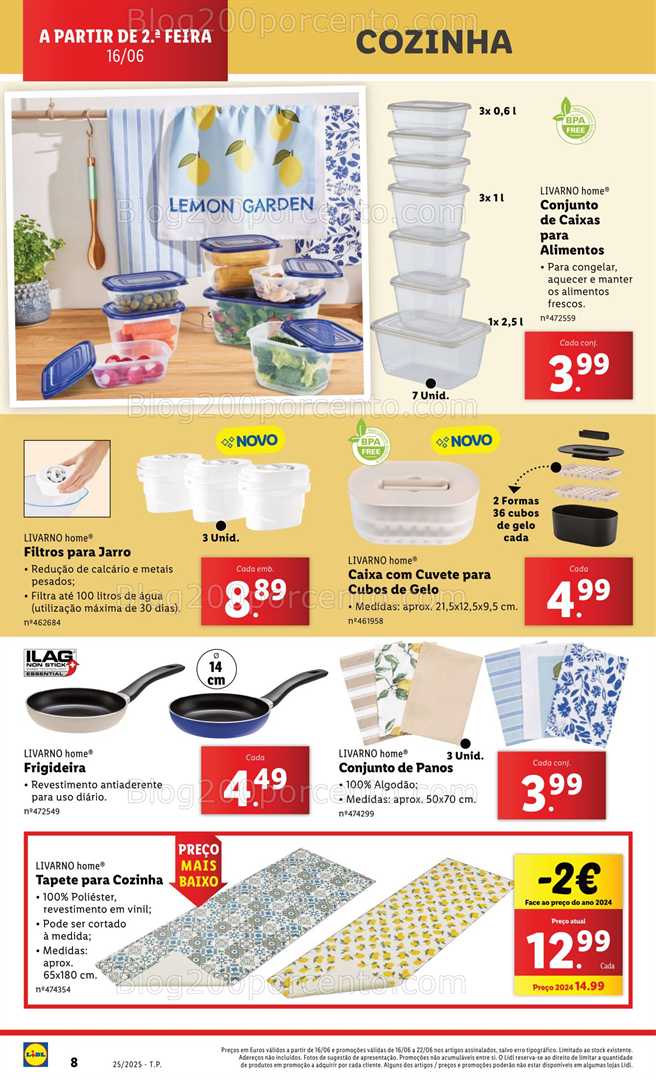 Antevisão Folheto LIDL Bazar Promoções de 16 a 26 junho - Edição Digital all