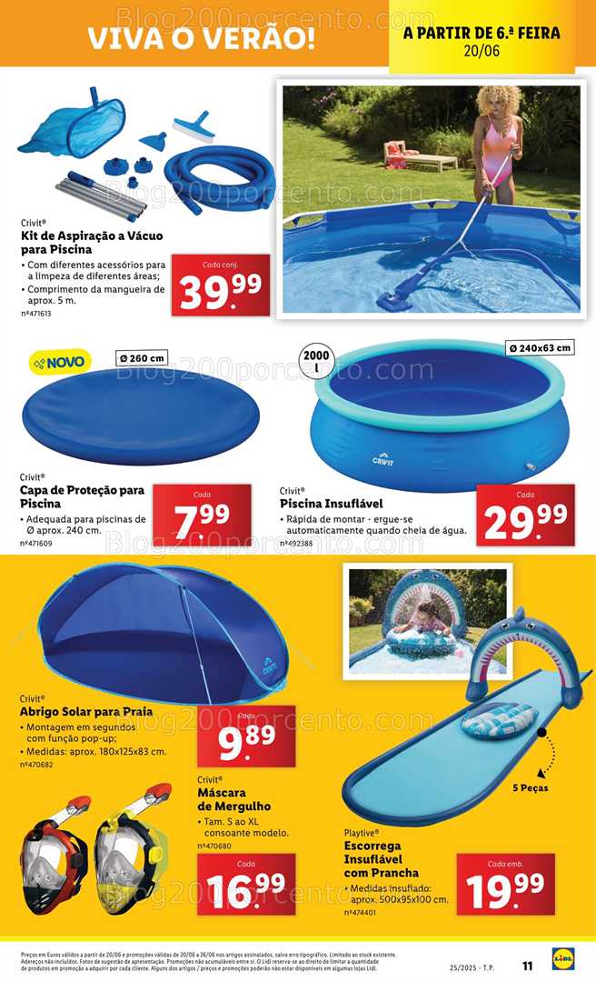 Antevisão Folheto LIDL Bazar Promoções de 16 a 26 junho - Edição Digital all