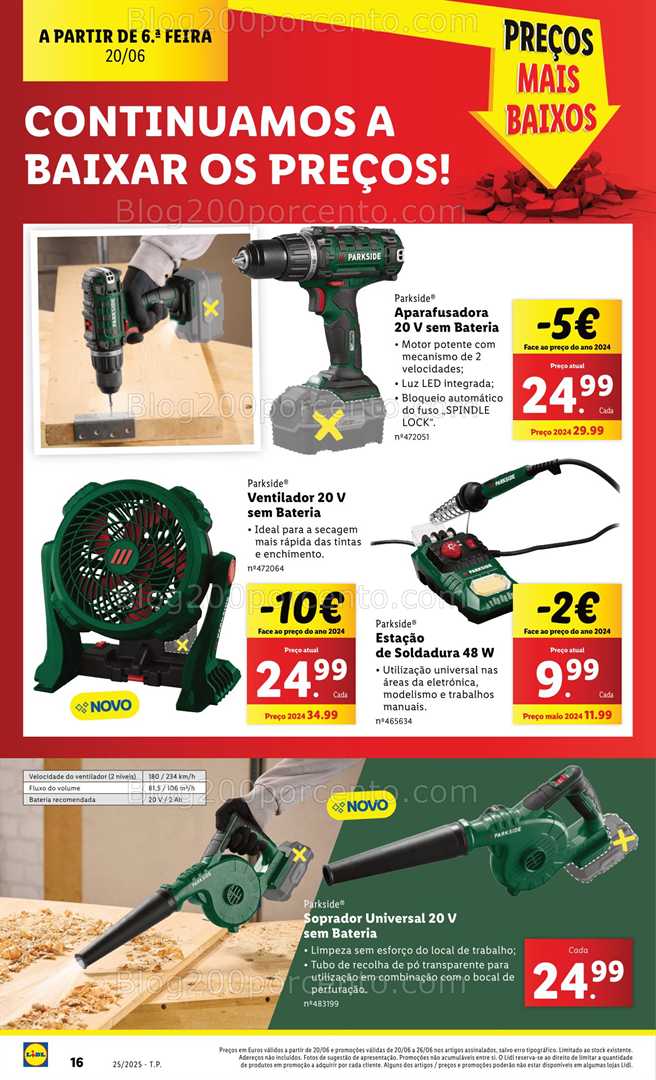 Antevisão Folheto LIDL Bazar Promoções de 16 a 26 junho - Edição Digital all