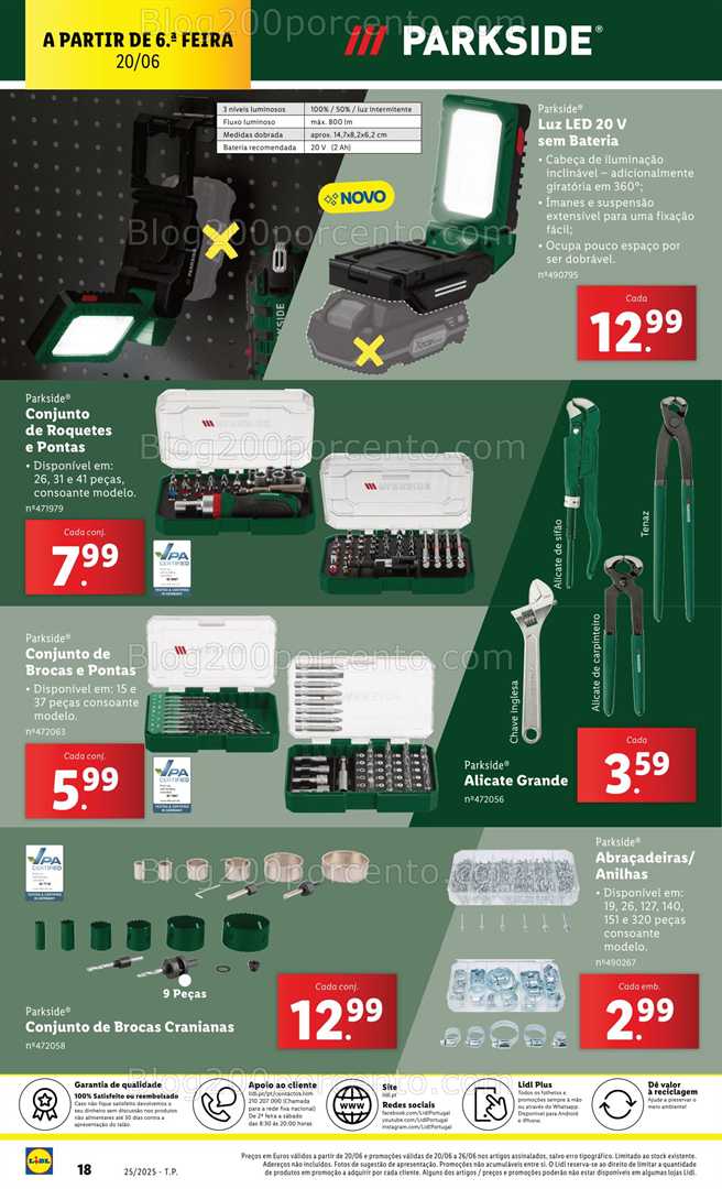 Antevisão Folheto LIDL Bazar Promoções de 16 a 26 junho - Edição Digital all