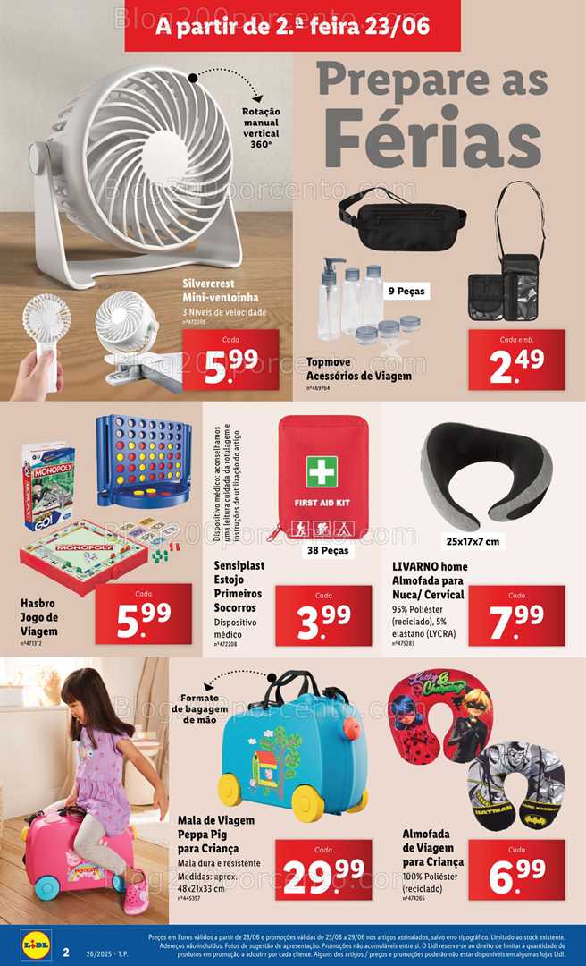 Antevisão Folheto LIDL Bazar Promoções de 23 junho a 3 julho - Edição Digital all
