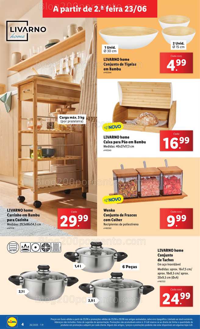 Antevisão Folheto LIDL Bazar Promoções de 23 junho a 3 julho - Edição Digital all