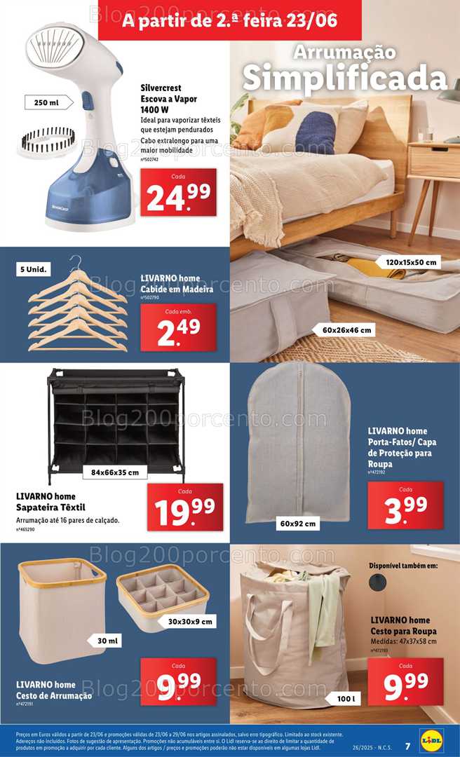 Antevisão Folheto LIDL Bazar Promoções de 23 junho a 3 julho - Edição Digital all