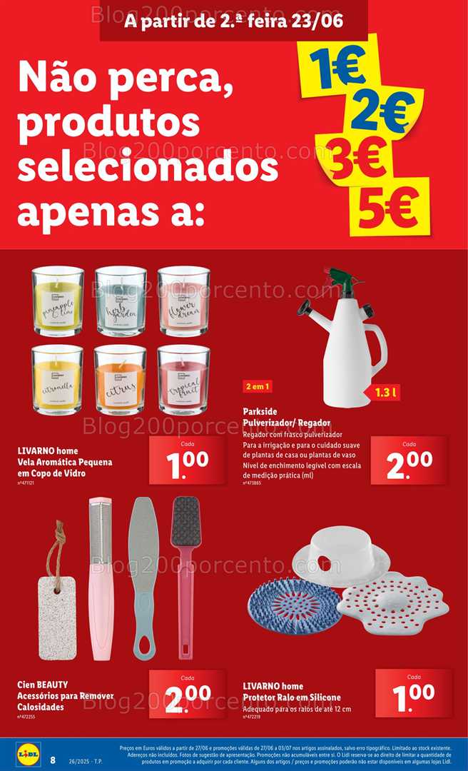 Antevisão Folheto LIDL Bazar Promoções de 23 junho a 3 julho - Edição Digital all