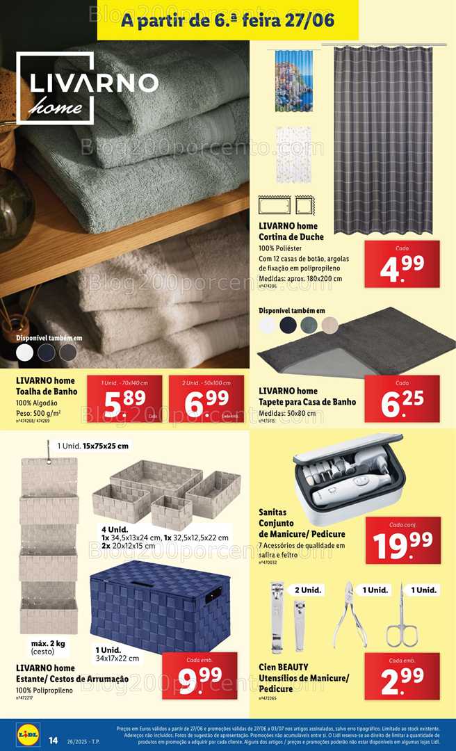 Antevisão Folheto LIDL Bazar Promoções de 23 junho a 3 julho - Edição Digital all